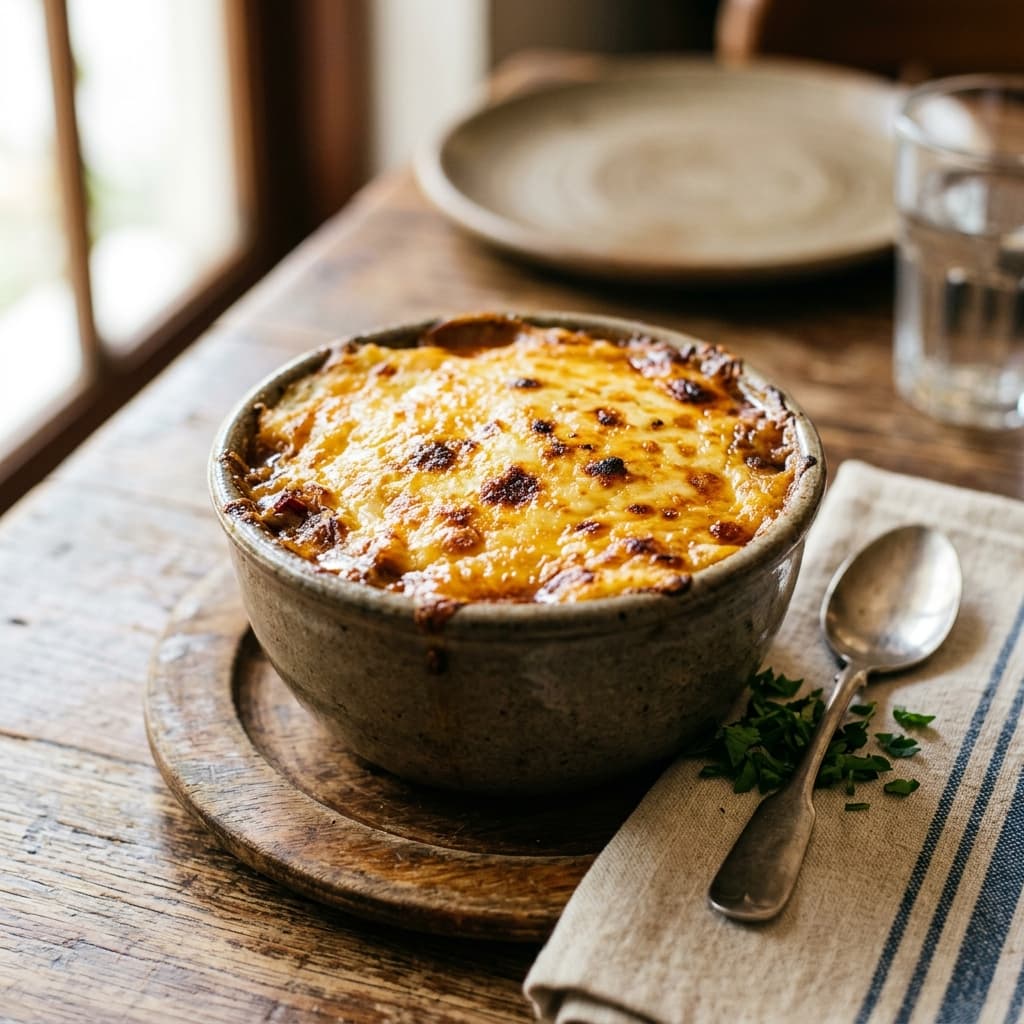 Escondidinho de frango c batata doce